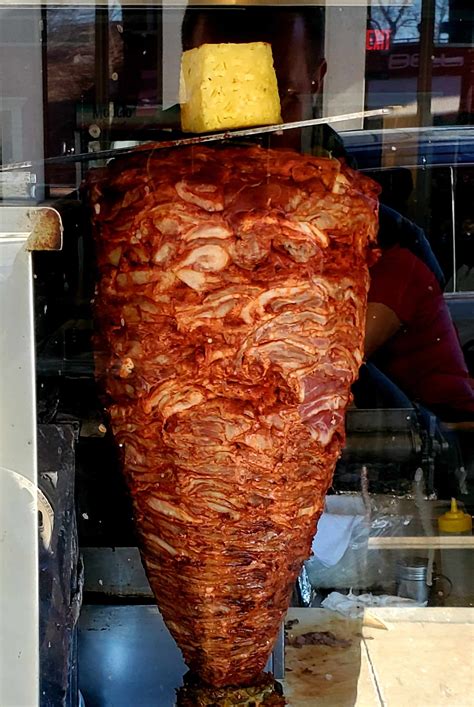 Trompo tacos - If you’ve tried Al Pastor tacos at your favorite taqueria or while vacationing in Mexico, you’ve probably noticed these being cooked in a vertical rotating spit! This cooking technique allows the meat to char while keeping it extra juicy on the inside! ... Homemade Trompo al Pastor August 8, 2022. Share Share …